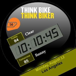 Think Bike Think Biker by Goatface