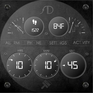Dark Daily Dials by Sirius Designs
