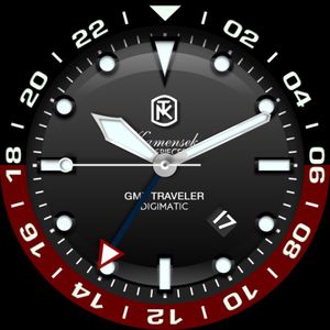 KT Digimatic GMT Traveler by Kamensek Timepieces