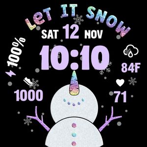 ⛄Let It Snow-Man⛄ by The Fitbit Gal™️