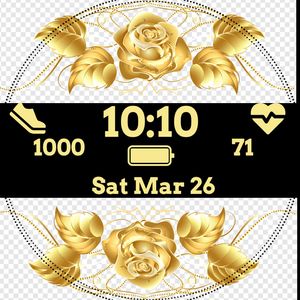 Gold roses by Chunkymo