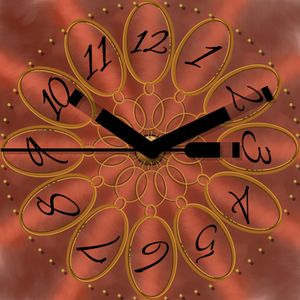 Links IN time (gold on copper) by Erin McCollum
