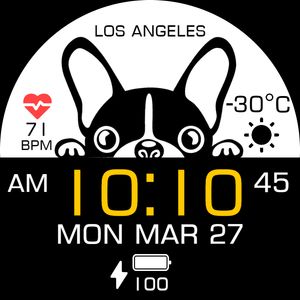 FRENCHIE DIGITAL by Rock Ape Designs - RAD Watch Co.