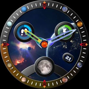 Space - Moonphase by orz0