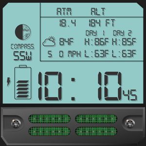 Retro Weather Station by Sirius Designs