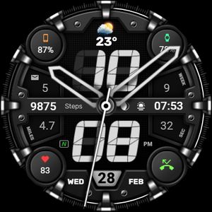 WFP 328 Hybrid watch face by WFProduction by Alexandr Kovalev