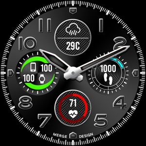 ICM006FR Pilot Blk/Blk by Merge Labs