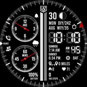 LAZ | Chronograph Mono by LAZ | SmartFaces