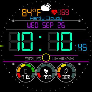 Mk-16 Gauges 90's 24hr by Sirius Designs