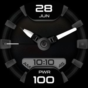 PW-BLD 24 BW Free by Patrick's Watches