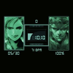 Metal Gear Solid Codec by DraftingDigital