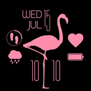 Flamingo by Louie