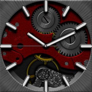 Red Heart by MAD MAX WATCHES