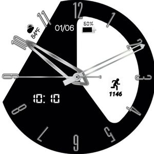 Black and White by RK WATCH DESIGN