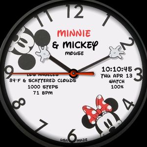 Minnie & Mikey by WhiteT