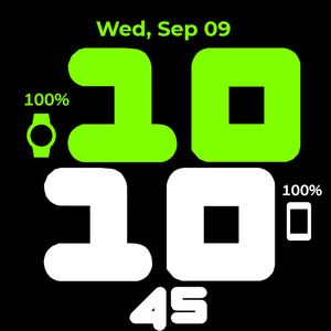 Full Digital Watch by Victor Rodriguez