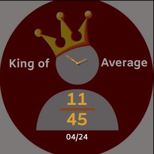 King of Average by Mrs.King
