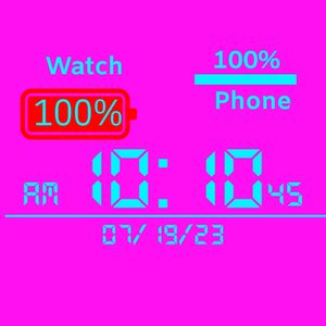My first clock Neon Pink by Matt Howell