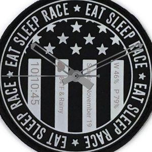 Eat Sleep Race with the facts by Redline