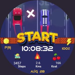 Car Animated Arcade Game WFF by CULTURXP