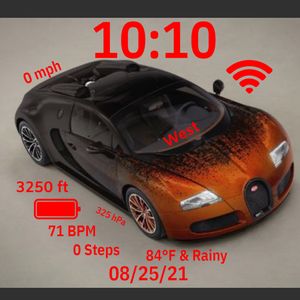 Bugatti clock by MrSupercar55