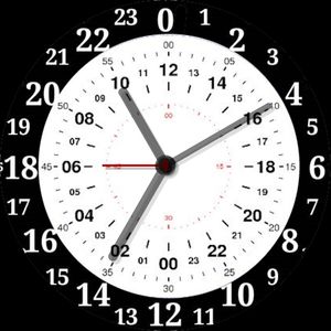 New 24 Hour with UTC Version 2 by Matt Howell
