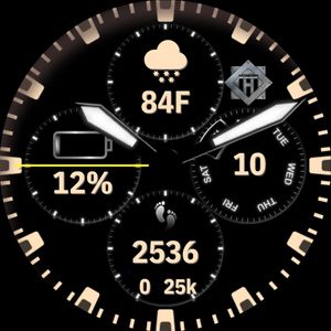 Black Chronograph by Hosfam Designs