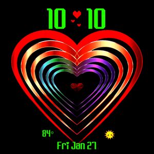 Neon Hearts #2 Animated by Dirty Country Pilgrim (DCP)