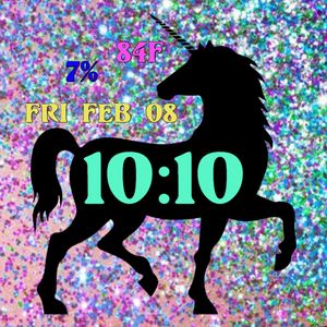Unicorn Silhouette by Angi