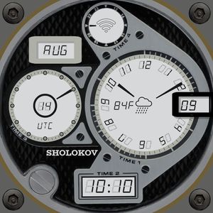 DB-007 Techie Dual Time by Sholokov