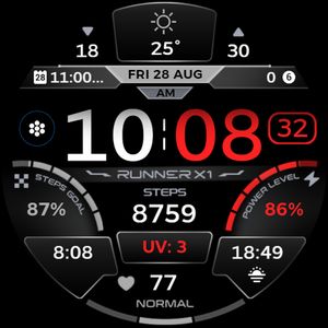 OMG RUNNER X1 - 2.0 by OMG Watch Faces™