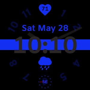 Thin Blue Line by SLEDNECK