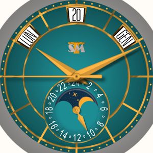 TSM Chrono 2P Teal by TaSiMa