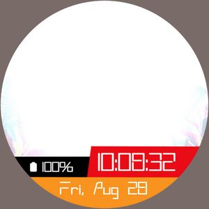 Vibrant Animated Watch Face by CULTURXP