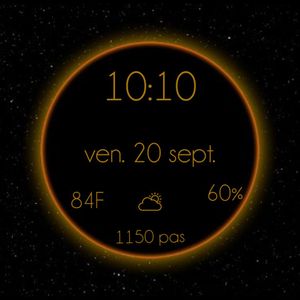 éclipse lunaire by Zosala