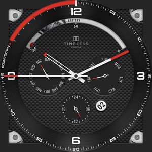TL Casual -10S Black- by HIGH Watch Faces
