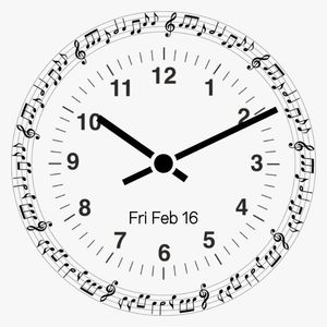 Music Watchface by AG Software