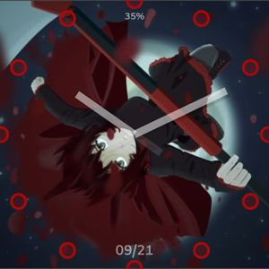 RWBY Ruby Falling Simple by Struble