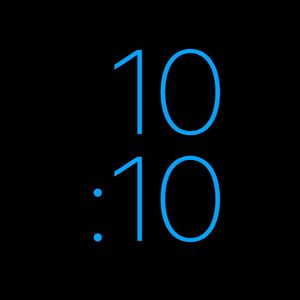 Apple Simple Style Clock by SimplySmartWatch SSW