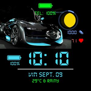 DS Survolt moon phases by B.R.