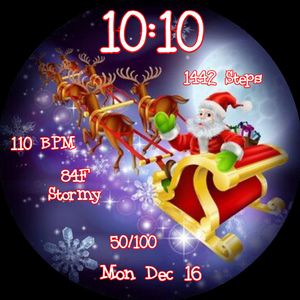 Santa Is Coming 2 Town by Nikkla Designs