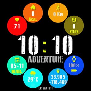 Adventure design 7 color by LC WATCH