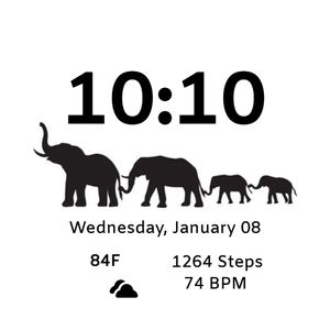 Elephant family by Wila