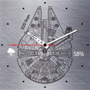 Millenium Falcon Silver by oligraph