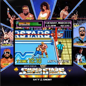 WWF Superstars Arcade Watch by MBClassic