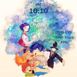 Howl's Moving Castle Painted by manadela43