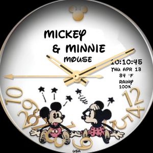 Mickey & Minnie Mouse Broken by WhiteT