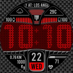 TG008 FLKR Red TT by Merge Labs