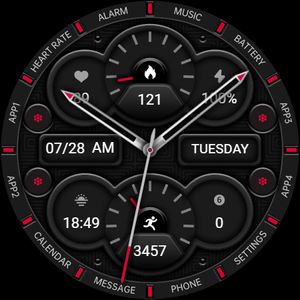 【Customize】Black Slightly Red by ZKin