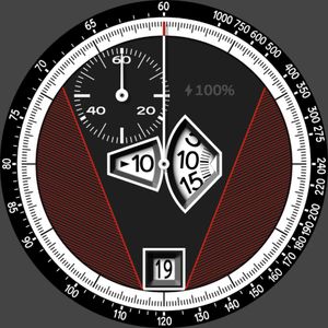 VR202 Jump Hour Chronograph by Vintage Recreations